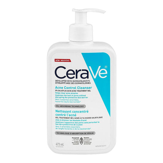 CERAVE ACNE CONTROL CLEANSER  OIL ABSORBING TECHNOLOGY 473ML