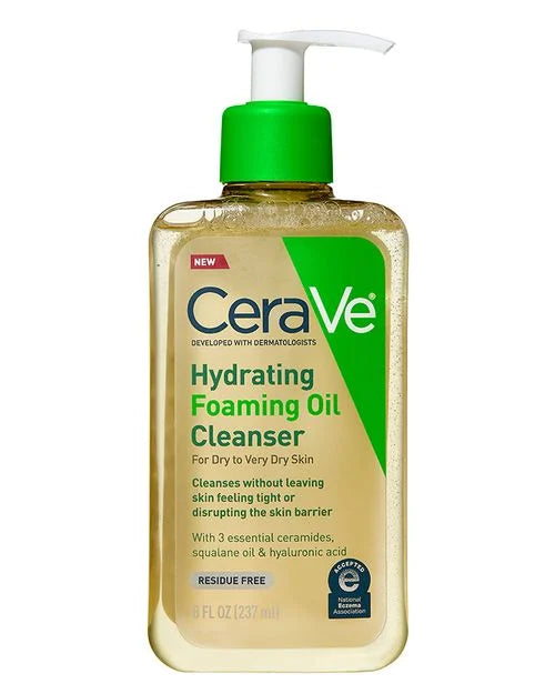 CERAVE HYDRATING FOAMING OIL CLEANSER DRY TO VERY DRY 237ML