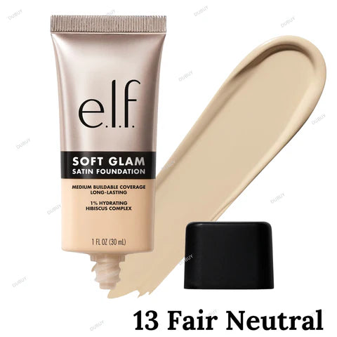 ELF SOFT GLAM SATIN FOUNDATION FAIR NEUTRAL 13 30ML