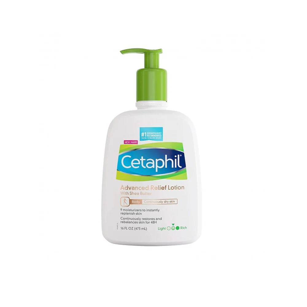 CETAPHIL ADVANCED RELIEF LOTION SHEA BUTTER 473ML