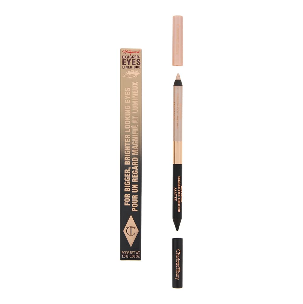CHARLOTTE TILBURY HOLLYWOOD EXAGGER EYES LINER DUO 1G