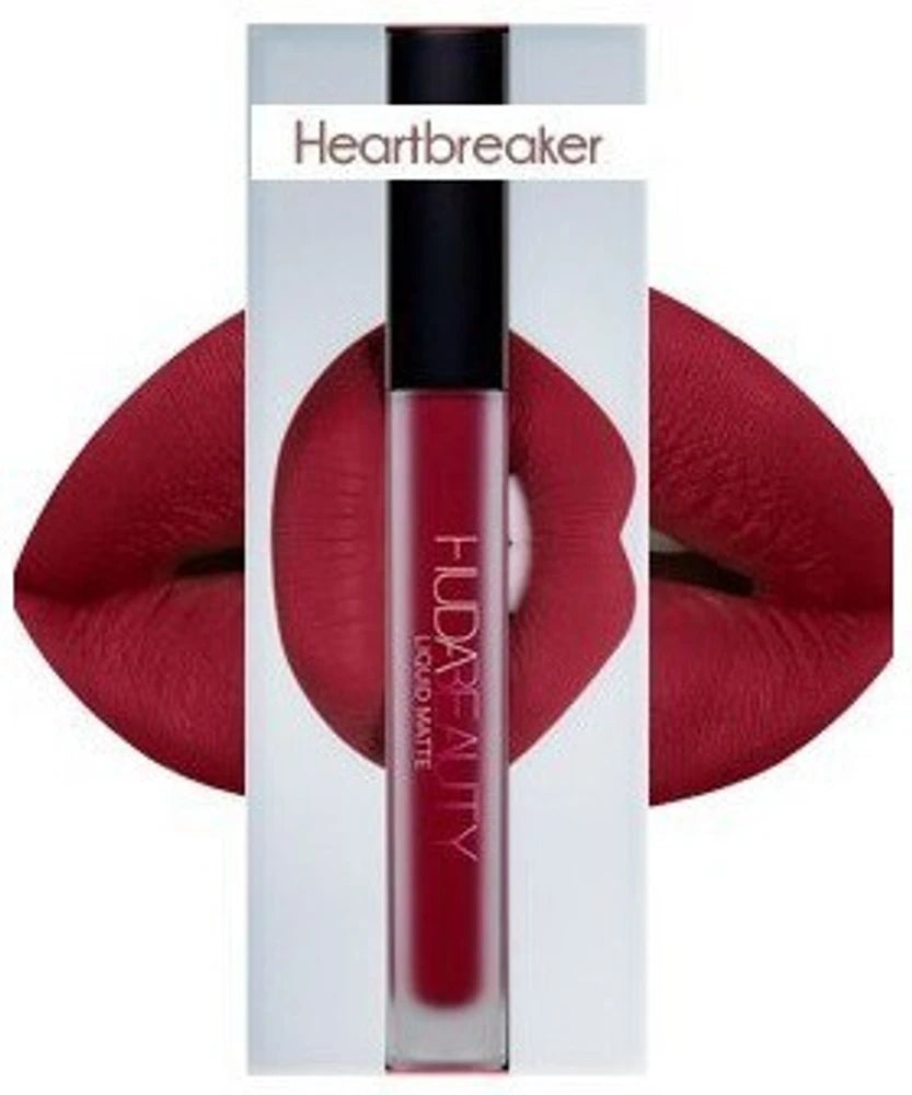 HUDABEAUTY LIQUID MATTE LIPSTICK HEARTBREAKER 5ML