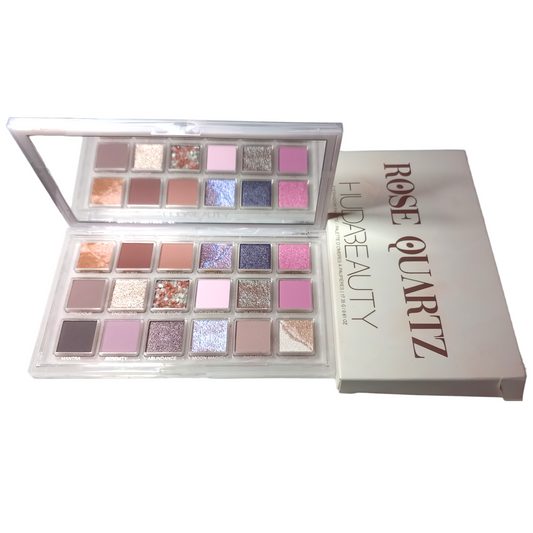 HUDA BEAUTY ROSE QUARTZ EYE PALETTE 17.35G