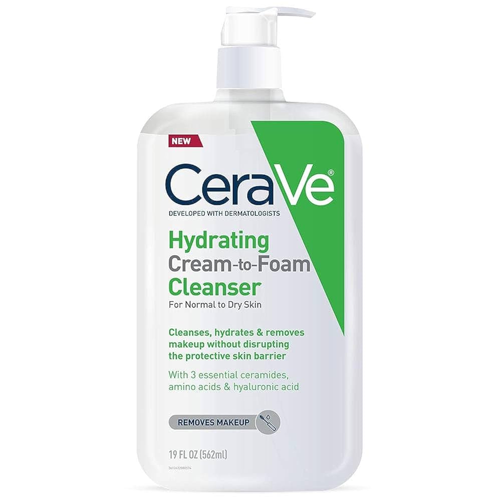 CERAVE HYDRATING CLEANSER REMOVES MAKEUP 473ML