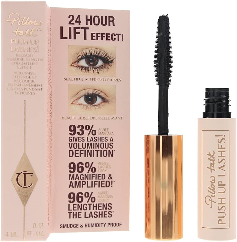 CHARLOTTE TILBURY PUSH UP LASHES MASCARA SUPER BLACK 4ML