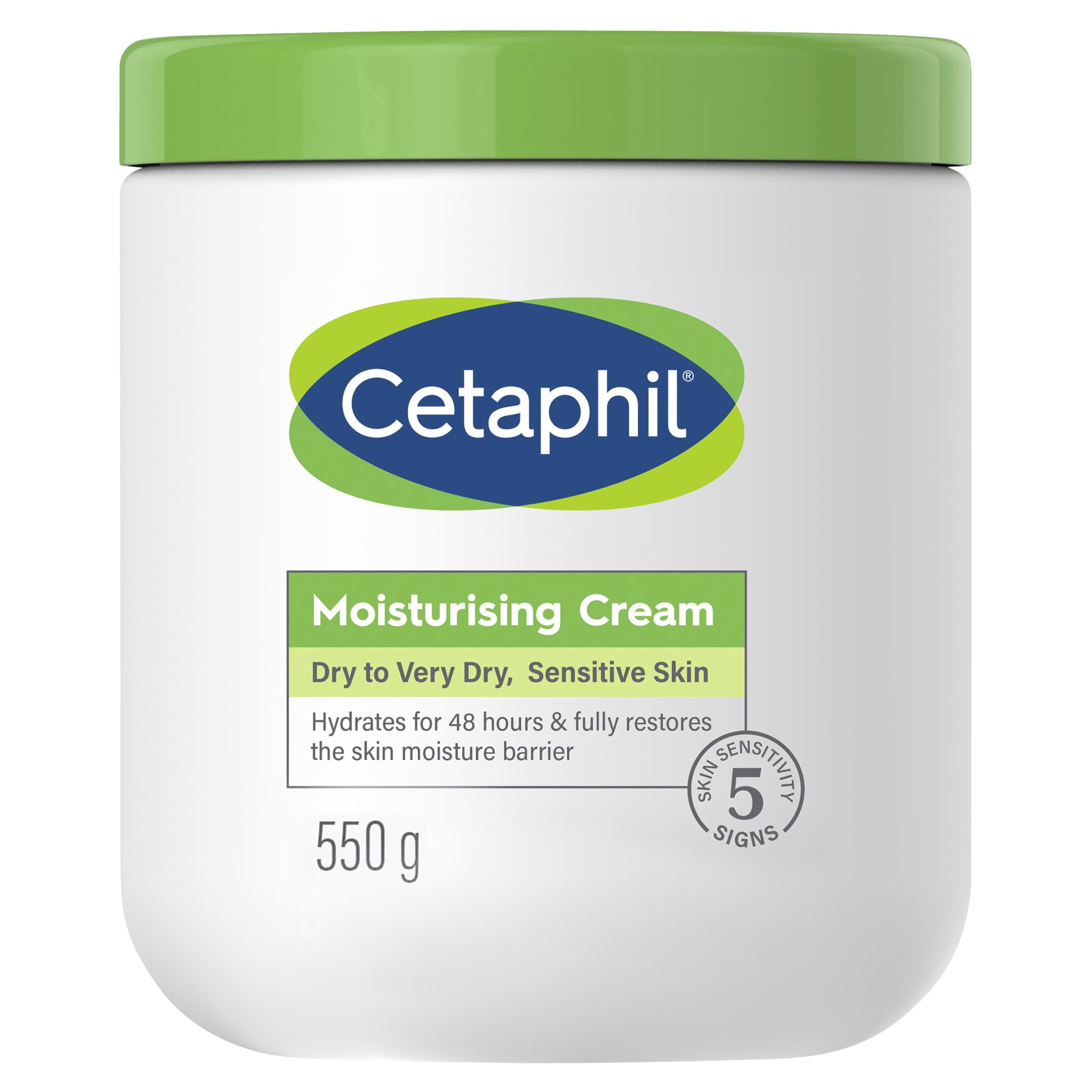 CETAPHIL MOISTURISING CREAM 550G