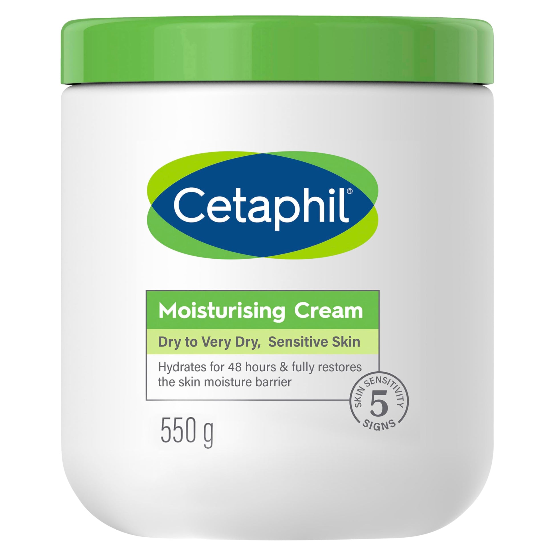 CETAPHIL MOISTURISING CREAM 550G