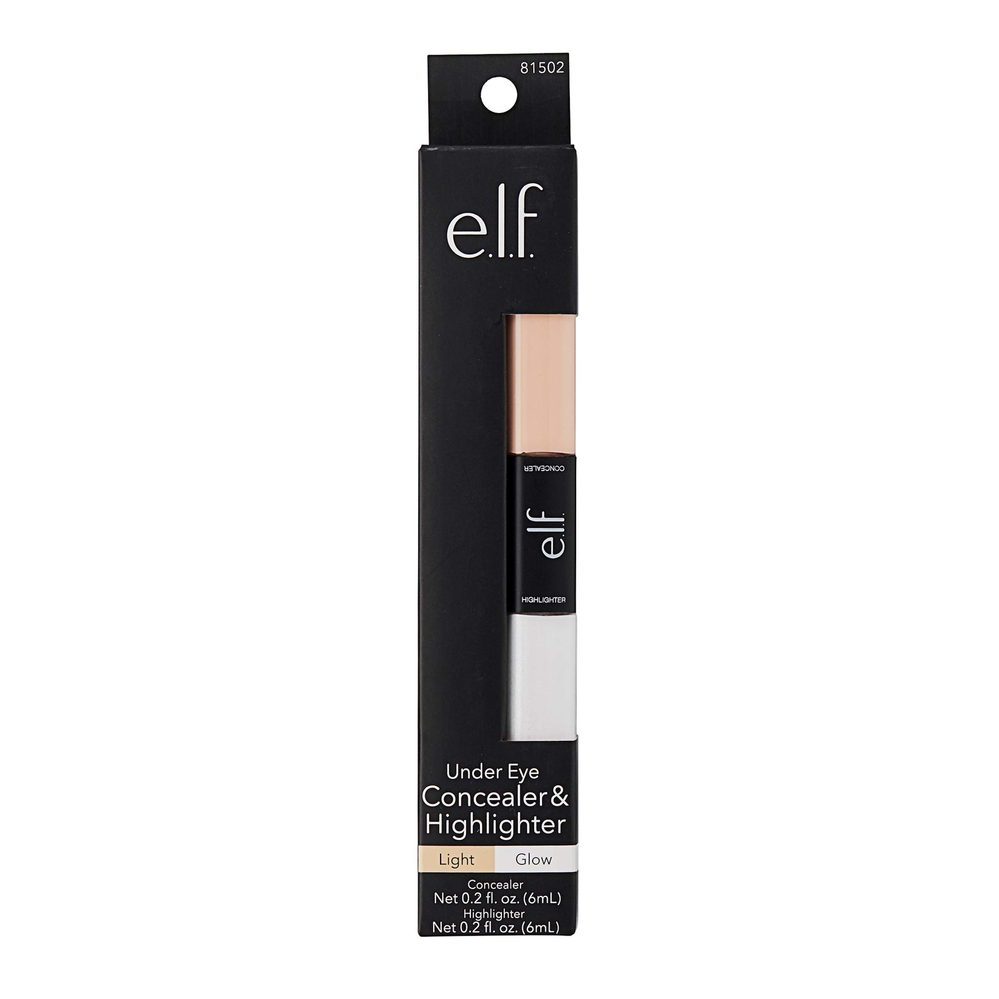 ELF UNDER EYE CONCEALER & HIGHLIGHTER 6ML