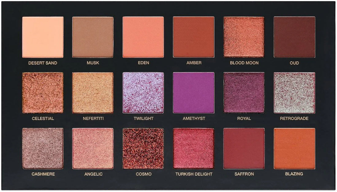 HUDABEAUTY DESERT DUSK PALETTE EYESHADOW PALETTE