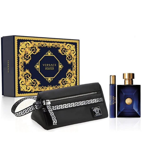 VERSACE DYLAN BLUE POUR HOMME EDT GIFT SET