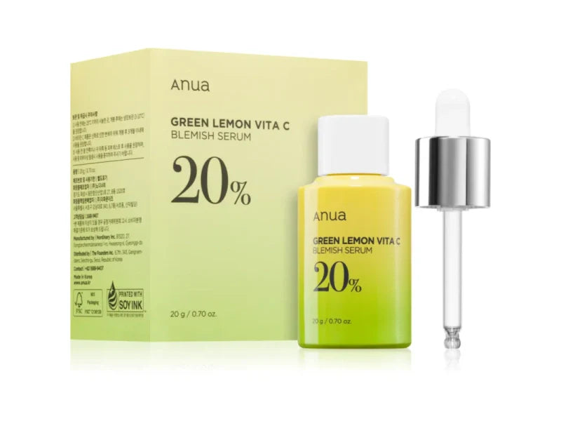 ANUA GREEN LEMON VITA C BLEMISH SERUM 20% 20G