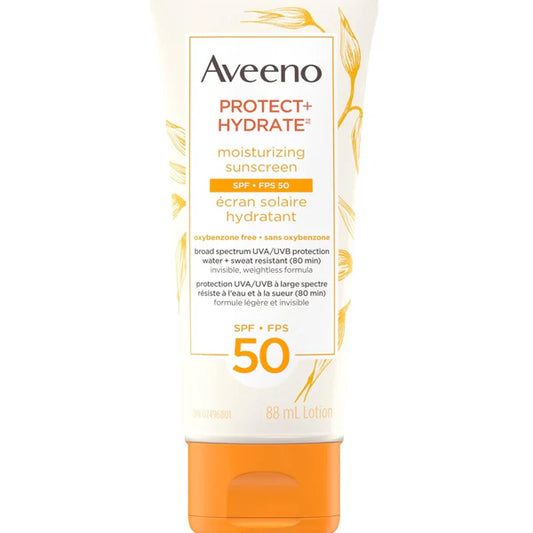 AVEENO PROTECT+ HYDRATE MOISTURIZING SUNSCREEN SPF 50 88ML