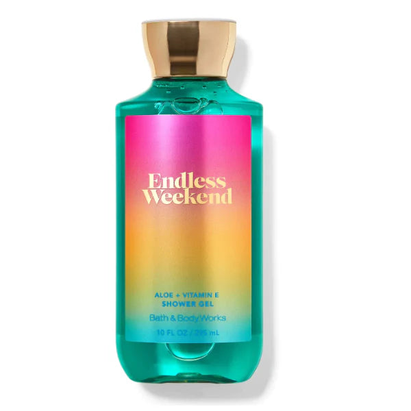 BATH & BODY WORKS ENDLESS WEEKEND ALOE VITAMIN E SHOWER GEL 295ML