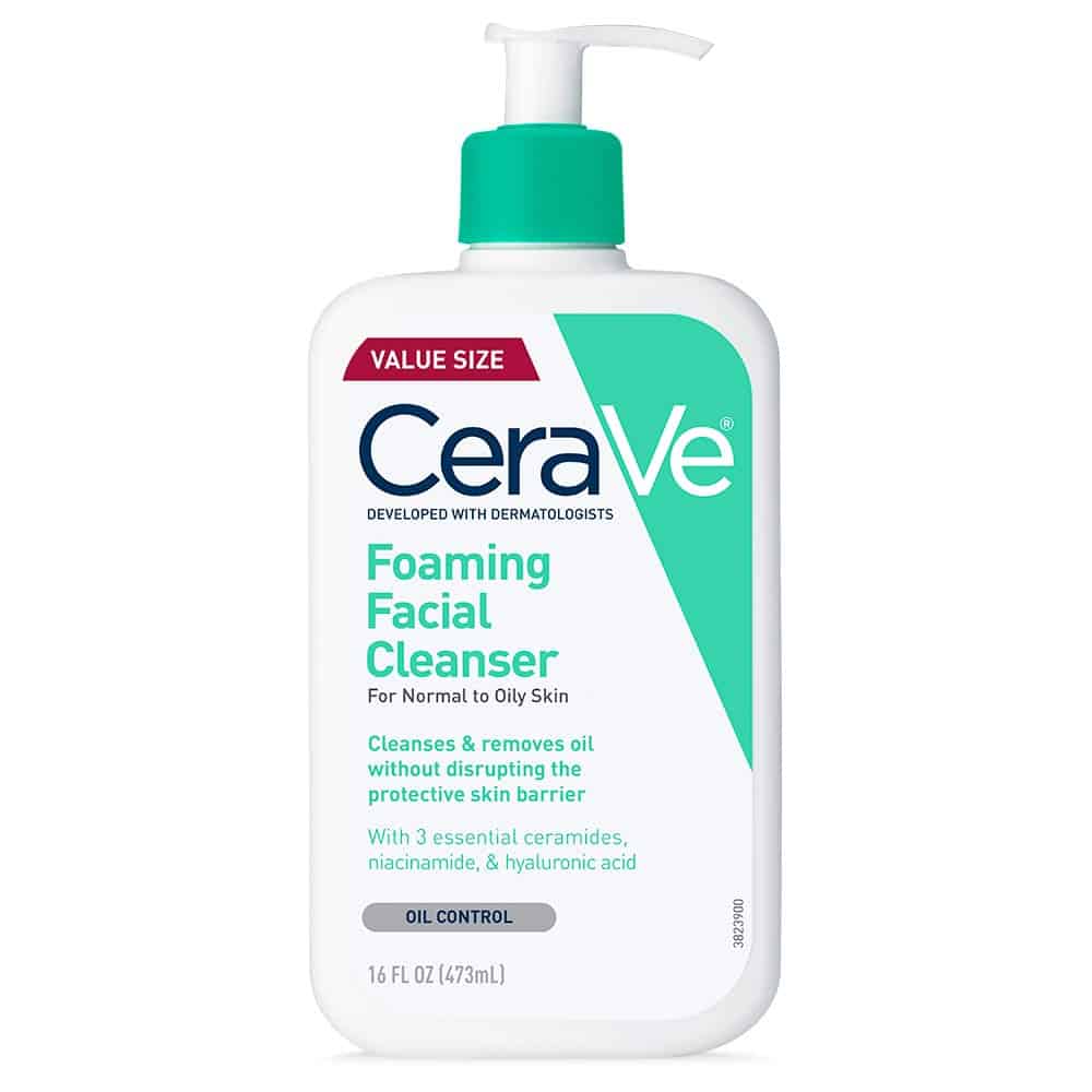 CERAVE FOAMING FACIAL CLEANSER OIL CONTROL 473ML