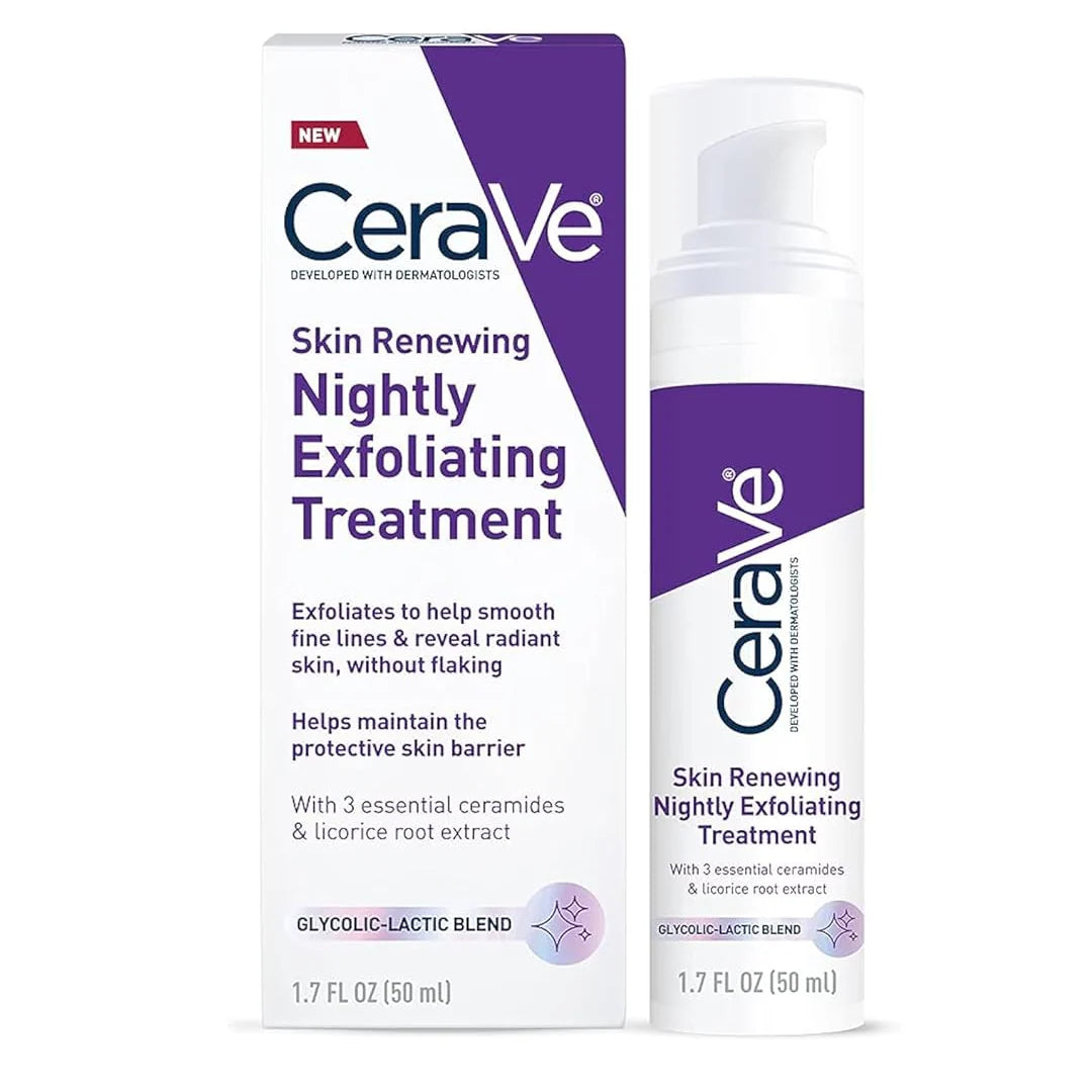 CERAVE SKIN RENEWING NIGHTLY EXFOLIATING TREATMENT 50ML