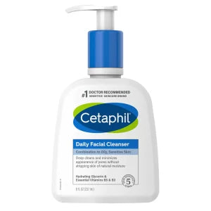 CETAPHIL DAILY FACIAL CLEANSER COMBINATION TO OILY SENSITIVE SKIN 473M