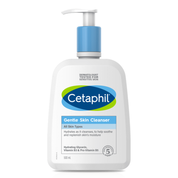 CETAPHIL GENTLE SKIN CLEANSER FOR ALL SKIN TYPES 500ML