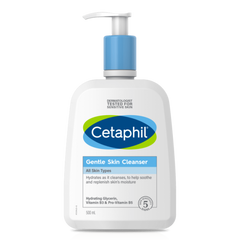CETAPHIL GENTLE SKIN CLEANSER FOR ALL SKIN TYPES 500ML
