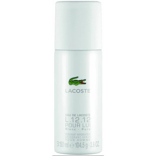 LACOSTE 12.12 BLANC FOR MEN BODY SPRAY 150ML
