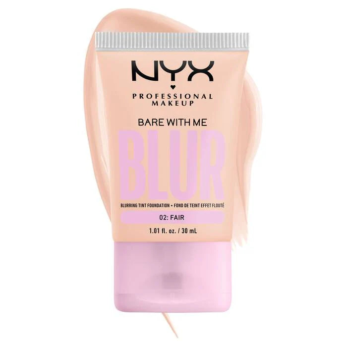 NYX BARE WITH ME BLUR 02 FAIR FOUNDATION 30ML