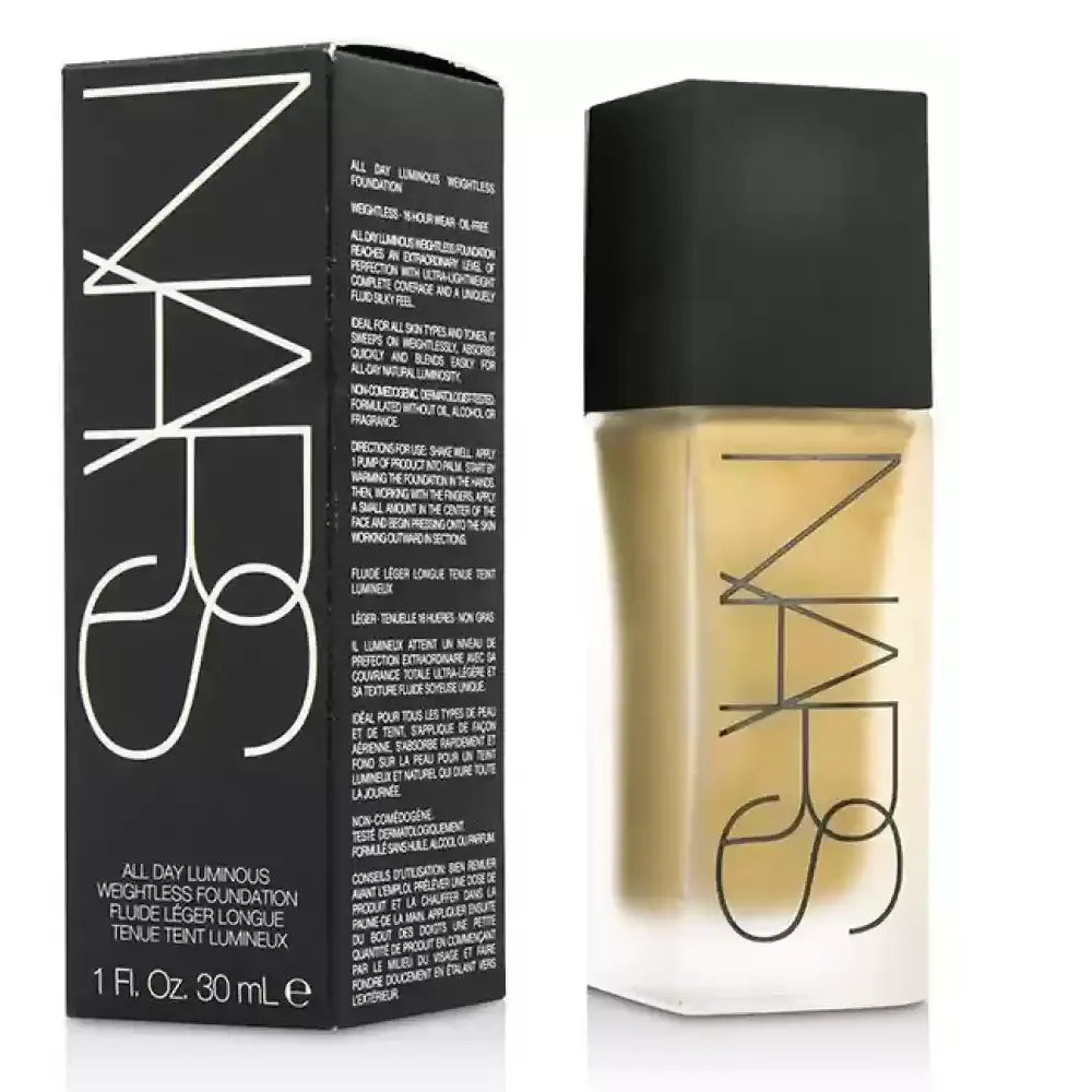 NARS ALL DAY LUMINOUS WEIGHTLESS FOUNDATION MEDIUM 4 30ML