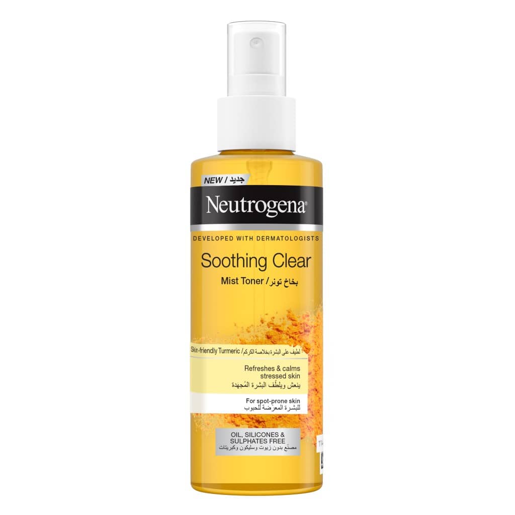 NEUTROGENA SOOTHING CLEAR MIST TONER 125ML