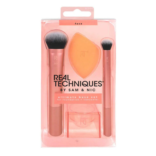 REAL TECHNIQUES BY SAMS & NIC BRUSH SET 3PC