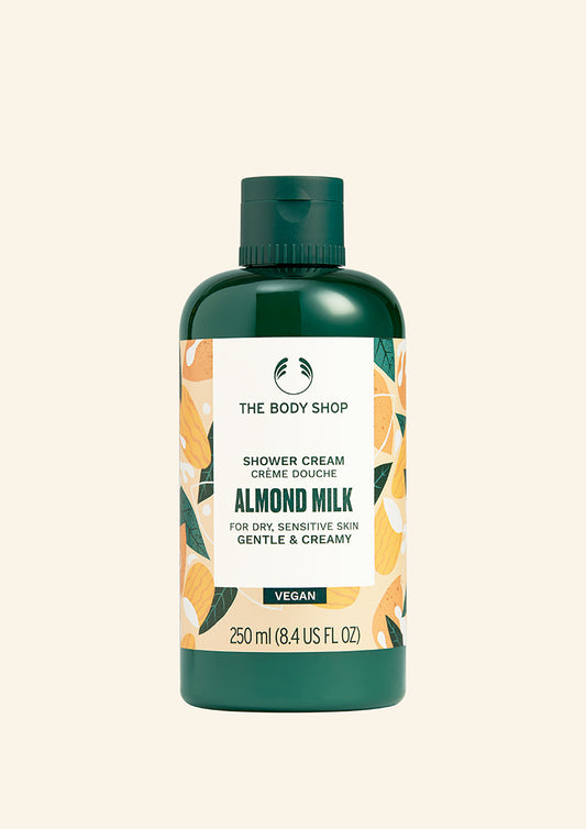 THE BODY SHOP ALMOND MILK SHOWER CREAM 250ML