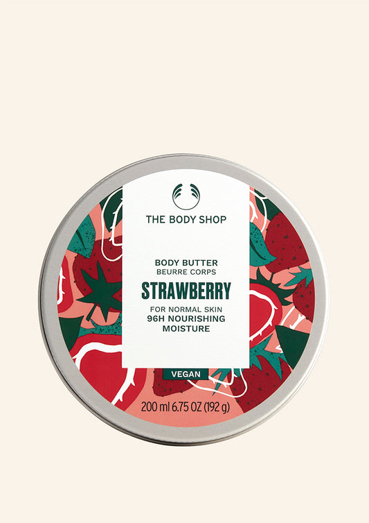 THE BODY SHOP BODY BUTTER STRAWBERRY 200ML