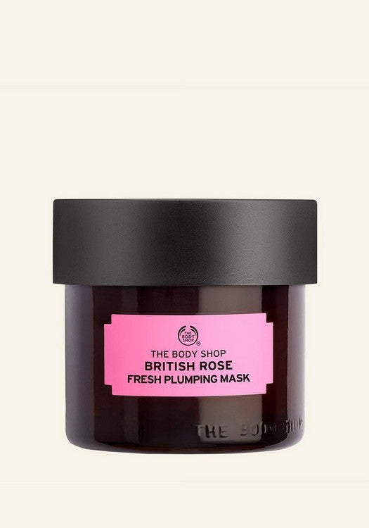 THE BODY SHOP BRIGHTENING ROSE FRESH PLUMPING MASK 75ML