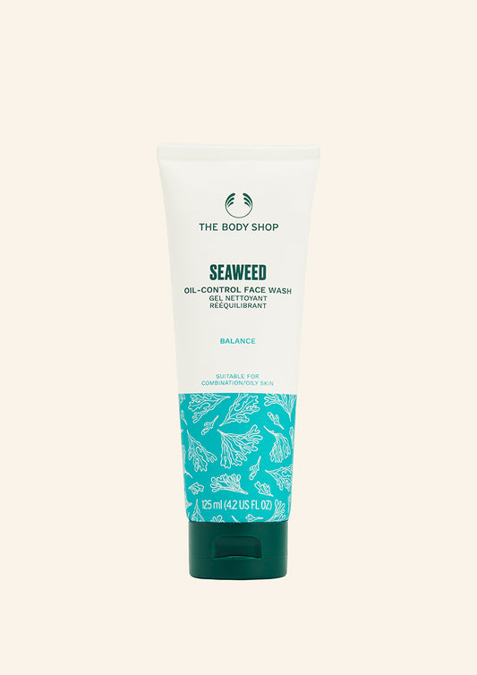THE BODY SHOP SEAWEED OIL CONTROL BALANCE FACEWASH 125ML
