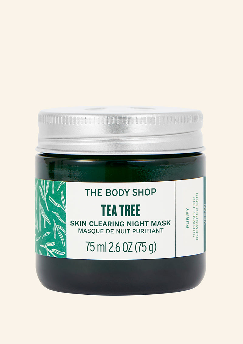 THE BODY SHOP TEA TREE SKIN CLEARING NIGHT MASK 75ML