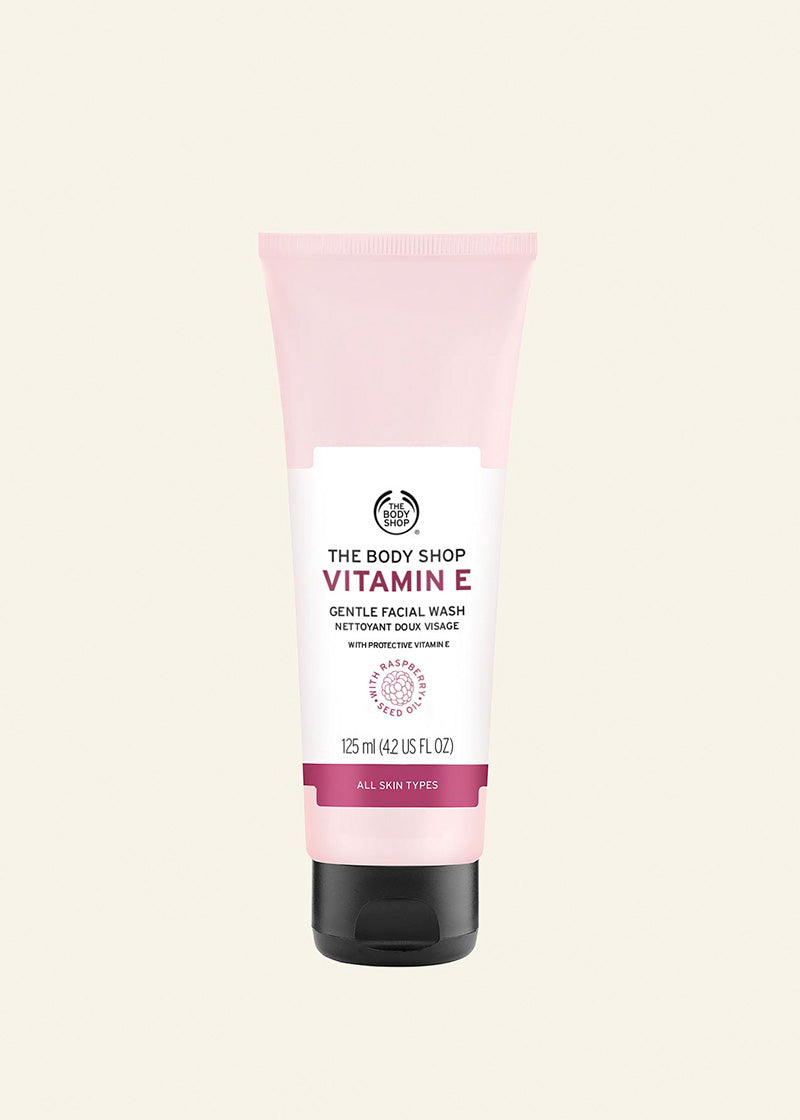 THE BODY SHOP VITAMIN E FACEWASH HYDRATE 125ML