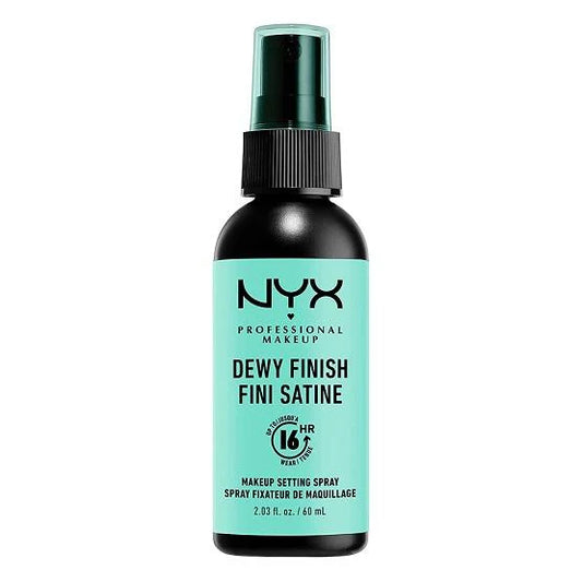 NYX DEWY FINISH FINI SATINE MAKEUP SETTING SPRAY 60ML