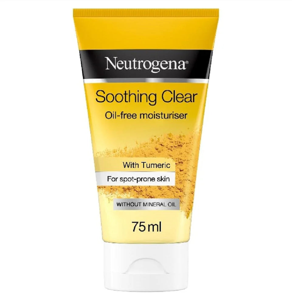 NEUTROGENA SOOTHING CLEAR OIL FREE MOISTURISER 75ML