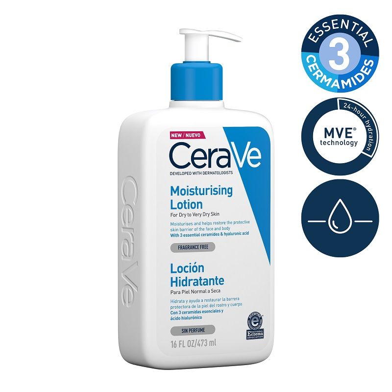 CERAVE MOISTURISING LOTION DRY TO VERY DRY 473ML