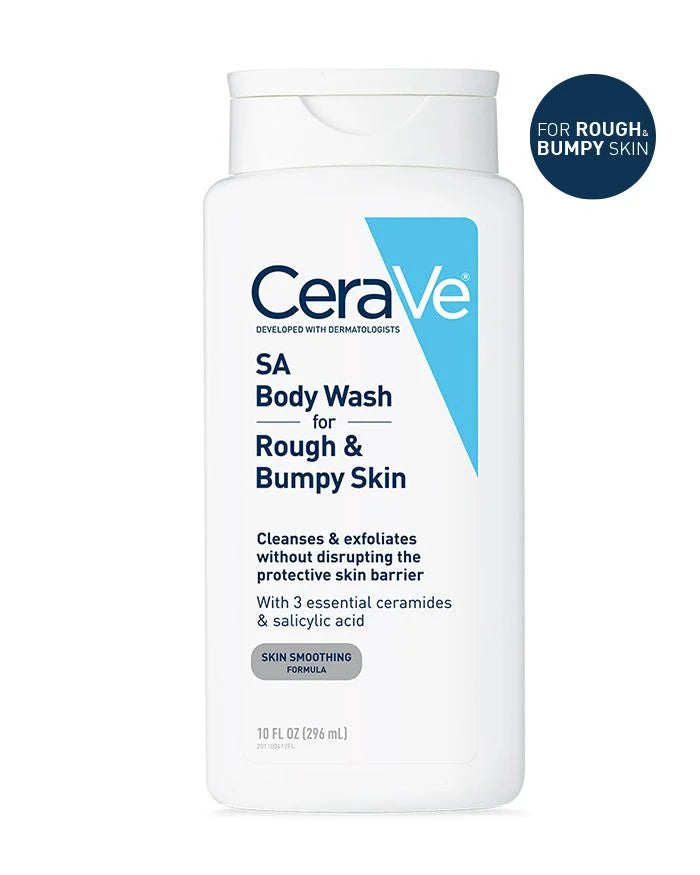 CERAVE SA BODY WASH FOR ROUGH & BUMPY SKIN 296ML