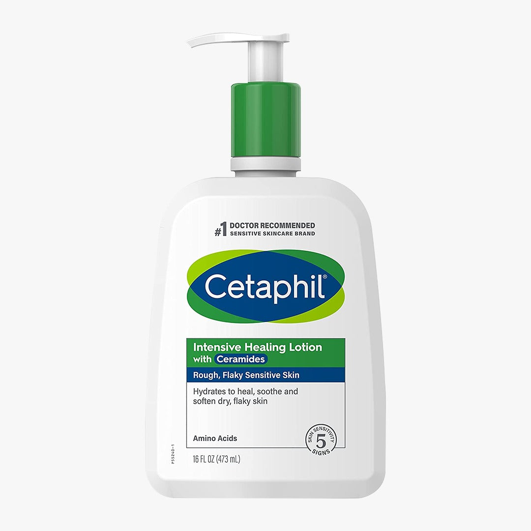 CETAPHIL INTENSIVE HEALING LOTION CERAMIDES FLAKY SENSITIVE SKIN 473ML