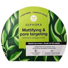SEPHORA MATTIFYING & PORE TARGETING FACE MASK