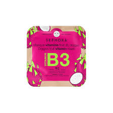 SEPHORA DRAGON FRUIT VITAMIN MASK VITAMIN B3 95%