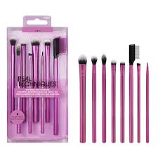REAL TECHNIQUES EVERYDAY EYE ESSENTIALS BRUSH SET 8PC