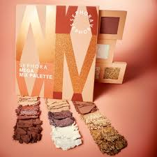 SEPHORA MEGA MIX PALETTE FIERY WARM NUDE NEUTRES CHAUDS