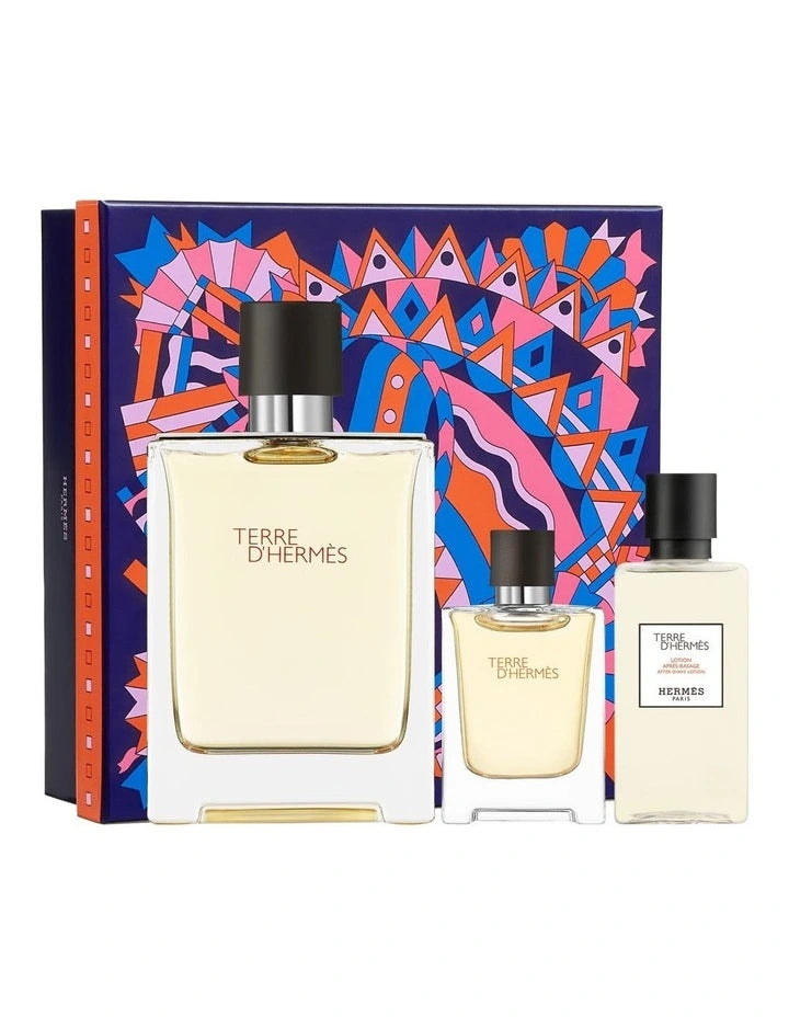 HERMES TERRE DE HERMES GIFT SET EDP 100ML+12.5ML+40ML