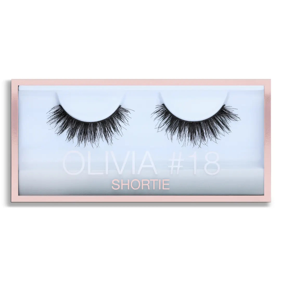 HUDABEAUTY EYELASH OLIVA SHORTIE #18