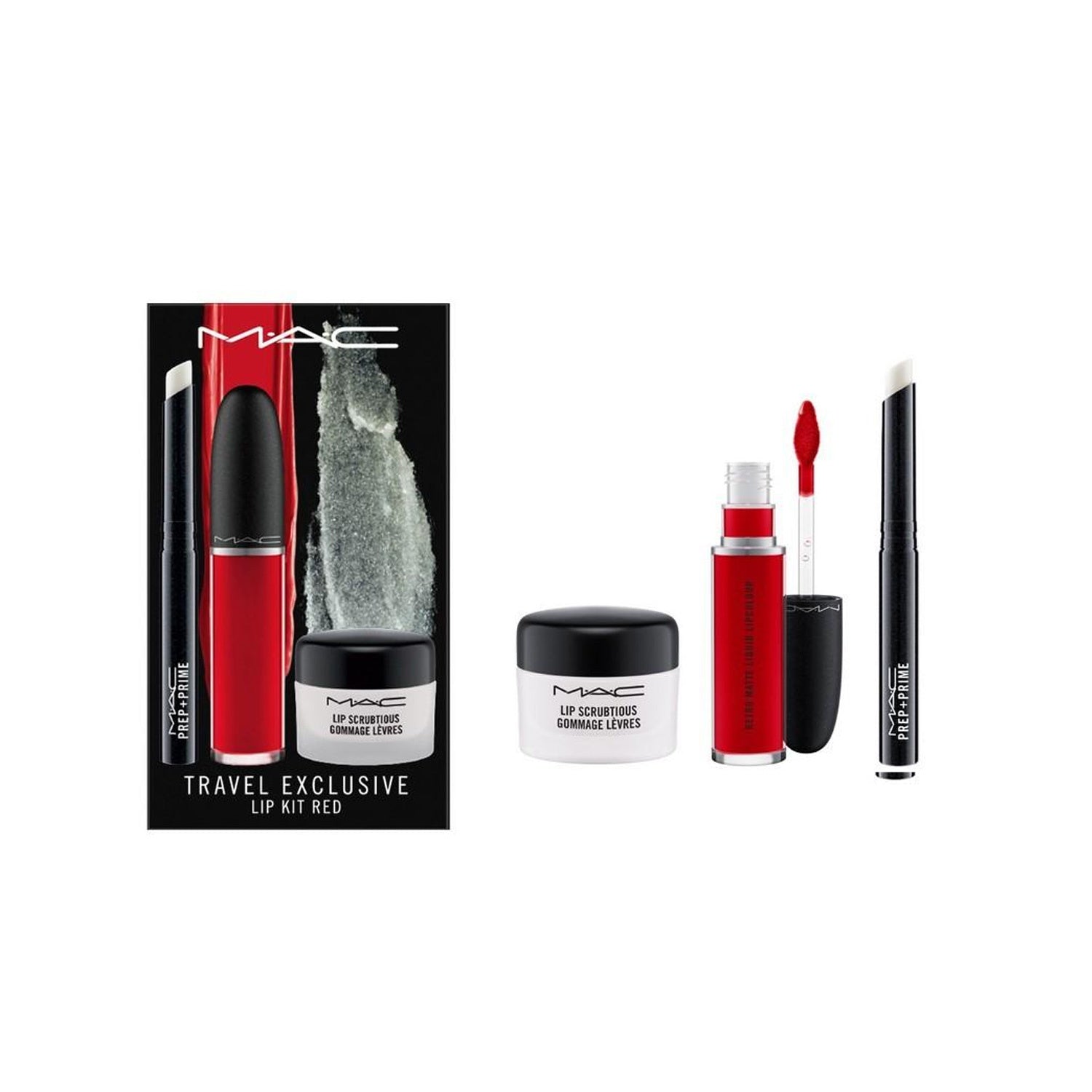 MAC TRAVEL EXCLUSIVE LIP KIT RED