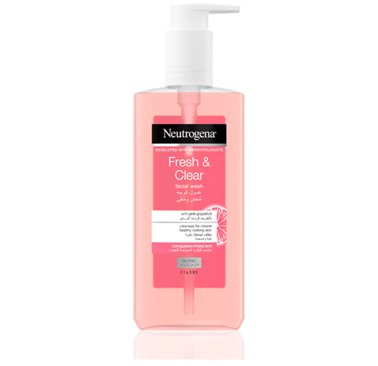 NEUTROGENA FRESH & CLEAR FACIAL WASH 200ML