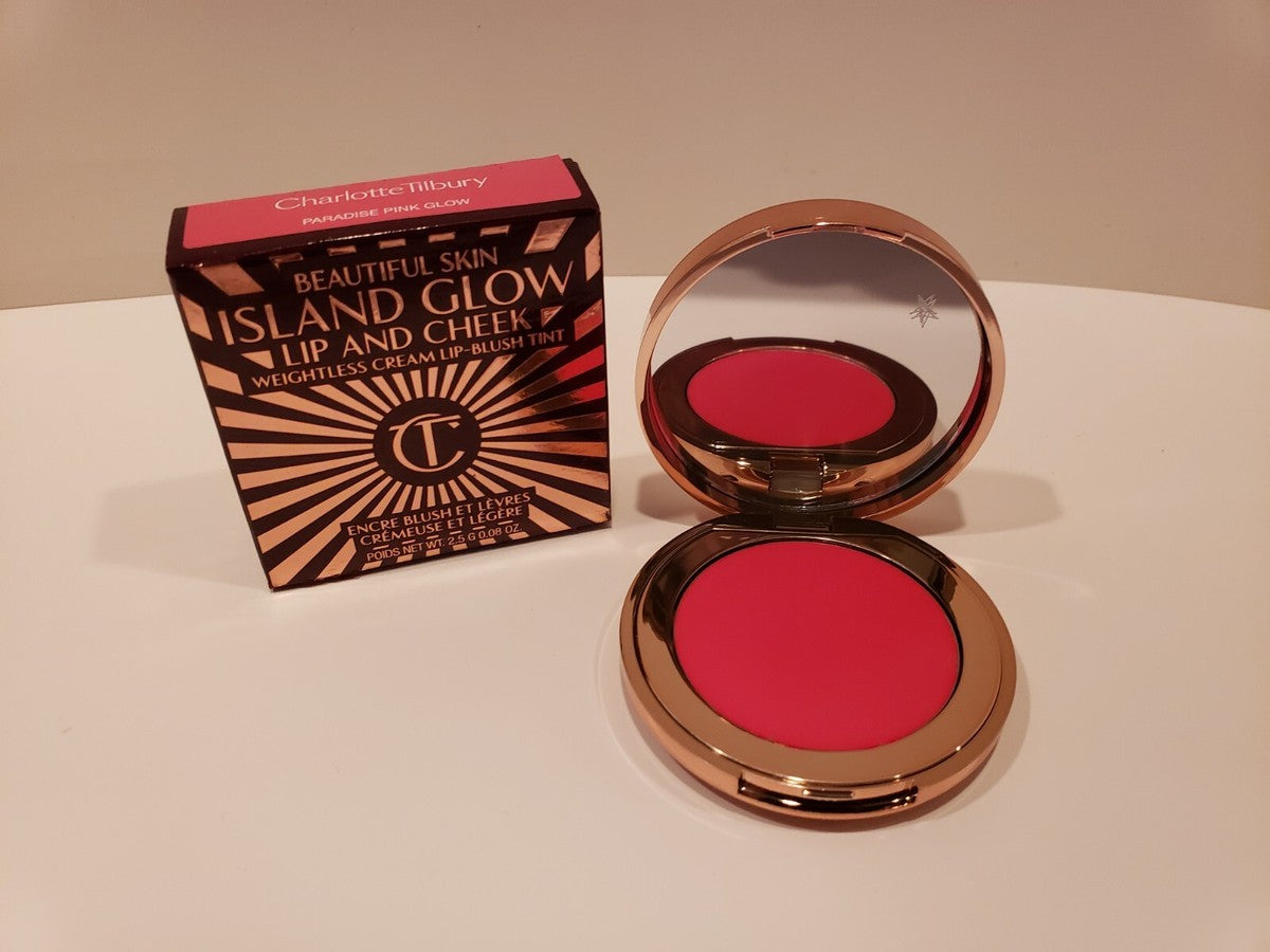 CHARLOTTE TILBURY BEAUTIFUL SKIN LIP & CHEEK GLOW PARADISE PINK 2.5G