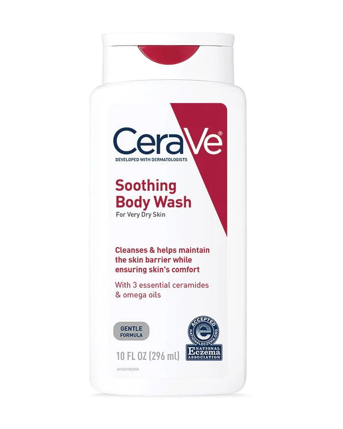 CERAVE SOOTHING BODY WASH FOR VERY DRY SKIN 296ML