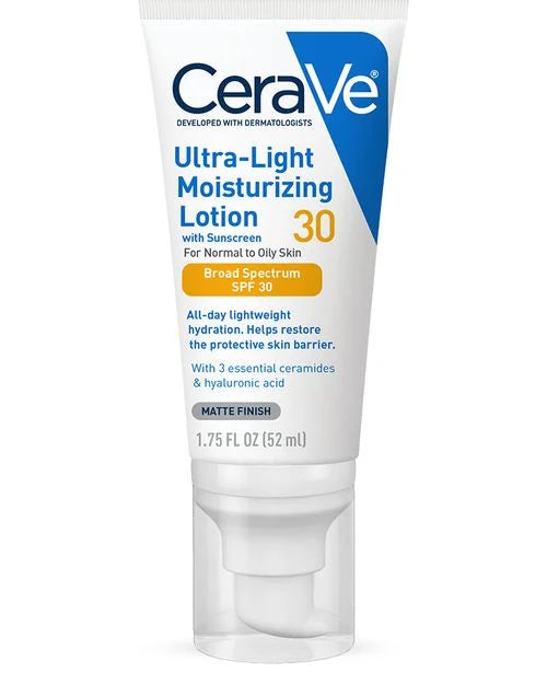 CERAVE ULTRA LIGHT MOISTURIZING LOTION SPF30 50ML